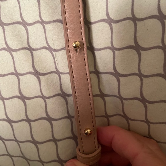Anthropologie Samara Vegan Leather Handbag in soft pink - EUC. - Picture 7 of 7